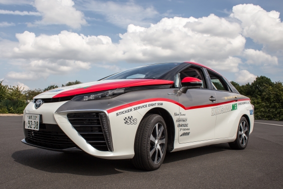 Toyota Mirai makes motorsport 