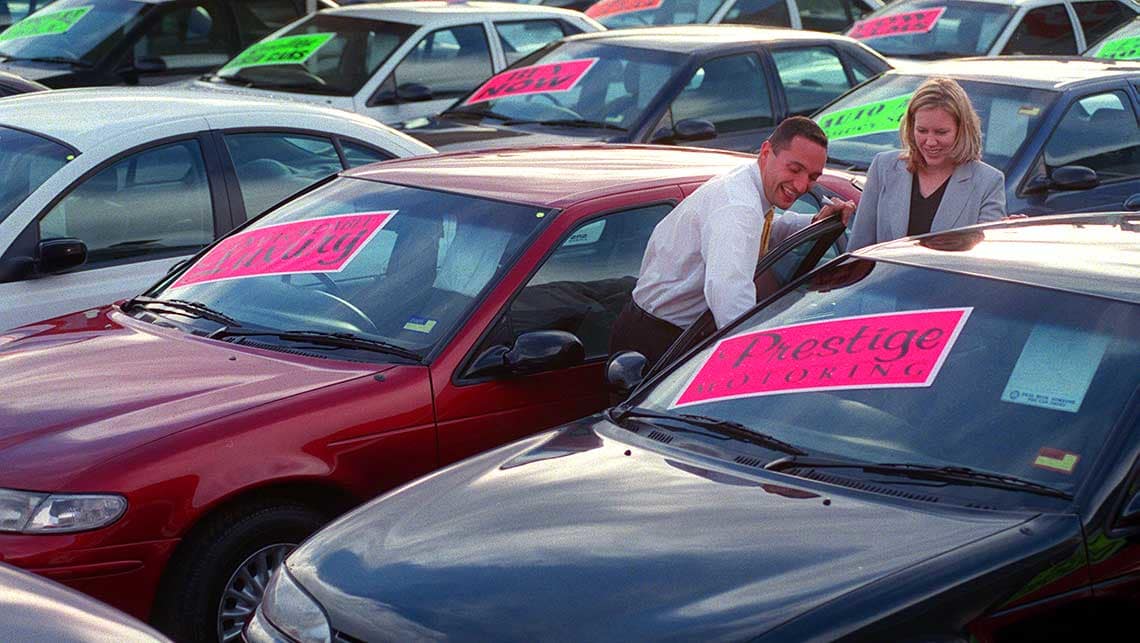 buying a used car