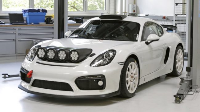 Porsche Cayman Gt4 Clubsport Rally Car Concept Revealed